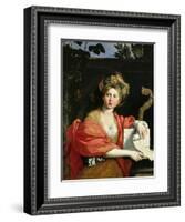 The Cumean Sibyl, 1616-Domenichino-Framed Giclee Print