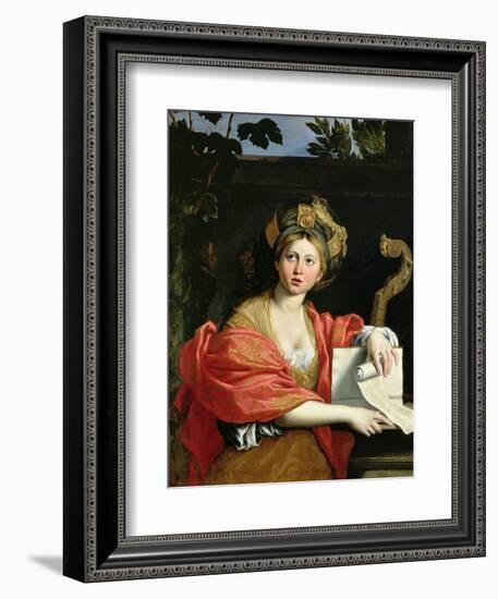 The Cumean Sibyl, 1616-Domenichino-Framed Giclee Print