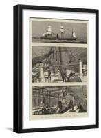 The Cunard Company's New Steam Ship Gallia-null-Framed Giclee Print