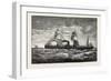 The Cunard Steamship Gallia-null-Framed Giclee Print