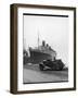 The Cunard White Star Liner at Southampton England-null-Framed Photographic Print