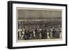 The Cup Day at Ascot, Arrival of the Prince and Princess of Wales on the Course-Adrien Emmanuel Marie-Framed Giclee Print