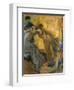 The Cup of Hot Chocolate, 1900-5-Edgar Degas-Framed Giclee Print