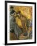 The Cup of Hot Chocolate, 1900-5-Edgar Degas-Framed Giclee Print