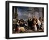 The Cup of Joseph in the Sack of Benjamin, ca. 1749-Jacopo Amigoni-Framed Giclee Print