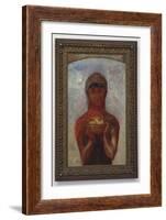 The Cup of Mystery, or Sibyl, C.1890-Odilon Redon-Framed Giclee Print