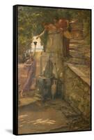 The Cup of Tantalus-Edward John Poynter-Framed Stretched Canvas