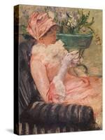 The Cup of Tea, Ca, 1880-81-Mary Cassatt-Stretched Canvas