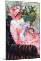 The Cup of Tea-Mary Cassatt-Mounted Art Print