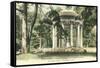 The Cupid Temple at Versailles-null-Framed Stretched Canvas