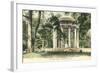 The Cupid Temple at Versailles-null-Framed Art Print