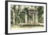 The Cupid Temple at Versailles-null-Framed Art Print