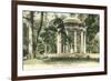 The Cupid Temple at Versailles-null-Framed Art Print