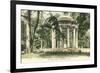 The Cupid Temple at Versailles-null-Framed Art Print