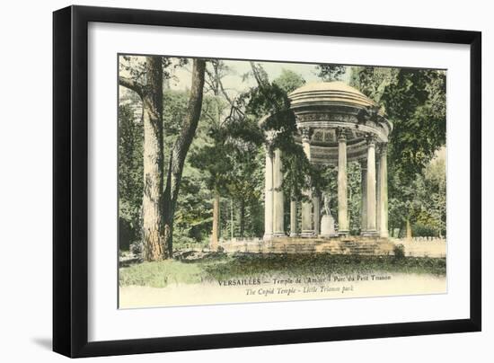 The Cupid Temple at Versailles-null-Framed Art Print