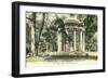 The Cupid Temple at Versailles-null-Framed Art Print