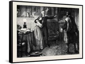 The Curate of Glevering: the Denunciation of Charles Trevor-John Dawson Watson-Framed Stretched Canvas