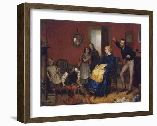 The Cure for a Headache-David Henry Friston-Framed Giclee Print