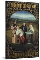 The Cure for Folly or Extraction of Stone from Madman 1475-80-Hieronymus Bosch-Mounted Giclee Print