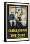 The Cure Movie Charlie Chaplin Edna Purviance Poster Print-null-Framed Stretched Canvas