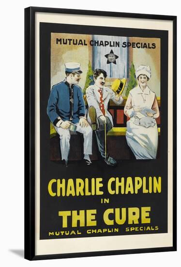 The Cure Movie Charlie Chaplin Edna Purviance Poster Print-null-Framed Poster