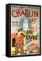The Cure Movie Charlie Chaplin Poster Print-null-Framed Stretched Canvas