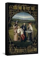 The Cure of Folly (Extraction of the Stone of Madnes), Between 1488 and 1516-Hieronymus Bosch-Framed Stretched Canvas