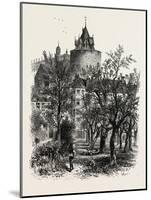 The Curfew Tower, Windsor, UK, 19th Century-null-Mounted Giclee Print