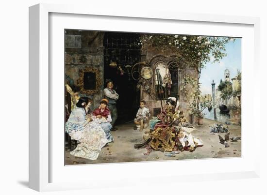 The Curiosity Shop-Jose Gallegos Y Arnosa-Framed Giclee Print