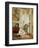 The Curious-Lucio Rossi-Framed Premium Giclee Print