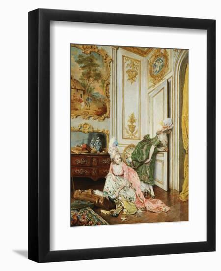 The Curious-Lucio Rossi-Framed Premium Giclee Print