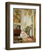 The Curious-Lucio Rossi-Framed Giclee Print