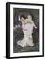 "The Curse is Come Upon Me" Cried the Lady of Shalott-John William Waterhouse-Framed Photographic Print