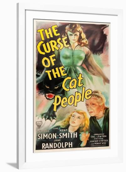 The Curse of the Cat People, Simone Simon, Ann Carter, Julia Dean, 1944-null-Framed Art Print