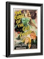 The Curse of the Cat People, Simone Simon, Ann Carter, Julia Dean, 1944-null-Framed Art Print