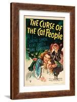 The Curse of the Cat People, Simone Simon, Ann Carter, Julia Dean, 1944-null-Framed Art Print