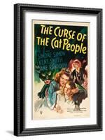 The Curse of the Cat People, Simone Simon, Ann Carter, Julia Dean, 1944-null-Framed Art Print