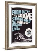 The Curse of the Living Corpse, 1964-null-Framed Art Print