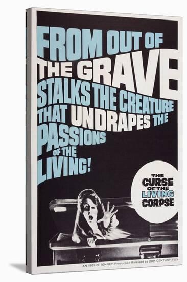 The Curse of the Living Corpse, 1964-null-Stretched Canvas