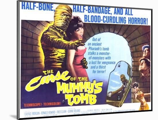 The Curse of the Mummy's Tomb, 1964-null-Mounted Art Print