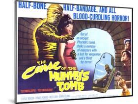 The Curse of the Mummy's Tomb, 1964-null-Mounted Art Print