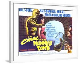 The Curse of the Mummy's Tomb, 1964-null-Framed Art Print