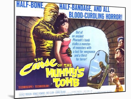 The Curse of the Mummy's Tomb, 1964-null-Mounted Art Print