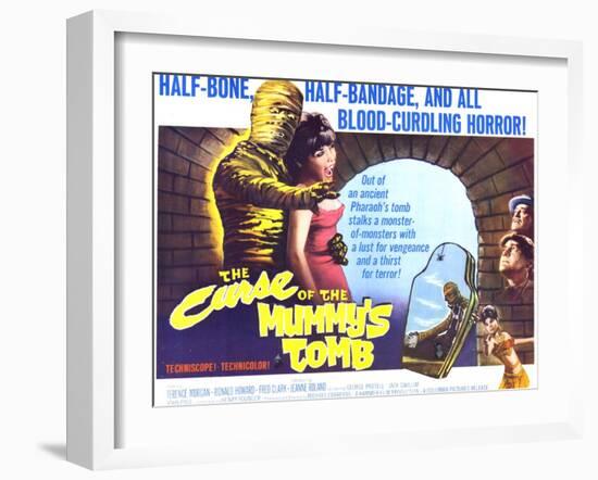 The Curse of the Mummy's Tomb, 1964-null-Framed Art Print