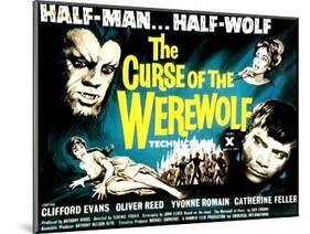 The Curse of the Werewolf, 1961-null-Mounted Art Print