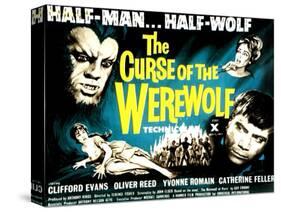 The Curse of the Werewolf, 1961-null-Stretched Canvas