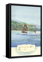 The Curtiss Hydro, 1911-Charles H. Hubbell-Framed Stretched Canvas