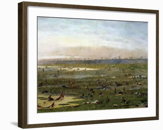 The Curupayty Battlefield, September 22, 1866-Carl Bogh-Framed Giclee Print