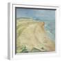 The Curving Beach, Southwold, 1997-Timothy Easton-Framed Giclee Print