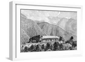 The Cussillani Hacienda, Yungas, Bolivia, 1895-null-Framed Giclee Print